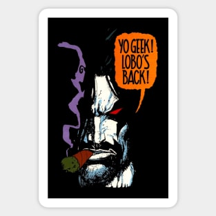 Lobo's Back Sticker